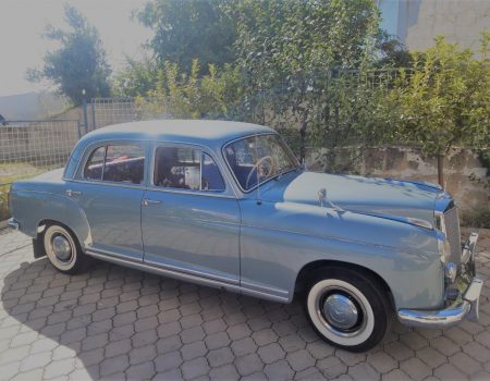 Mercedes benz 220 S – Ponton 1958 – Blue