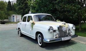 Oldtimer Mercedes benz 1958 wedding cars for hire in croatia antropoti concirge service vip sp (4)
